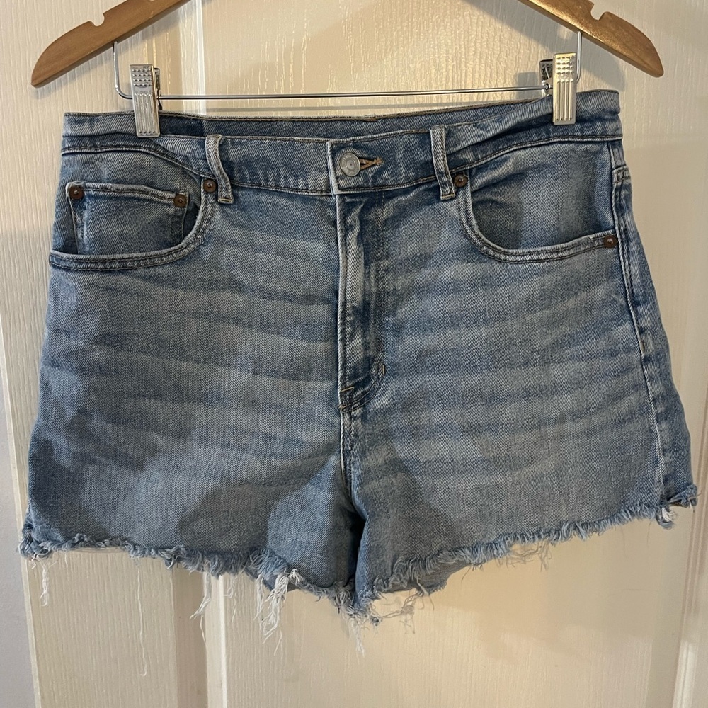 American Eagle Outfitters Light Blue Jean Shorts